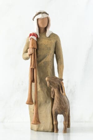Zampognaro (Shepherd w/bagpipe)